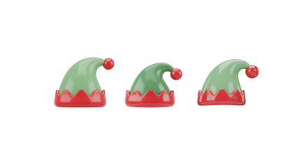 Elf hat 3d png