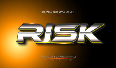 A vibrant, eye-catching Text Effect, text style. Editable text files vector illustration.