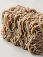 Thick Noodle Block with Rustic Texture