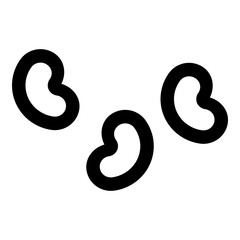 Obraz premium three beans icon