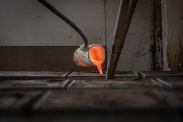 Odlewnia metalu mosiądzu huta