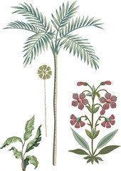 png trees pichwai art elements	