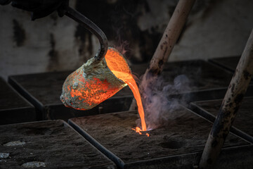 Odlewnia metalu mosiądzu huta