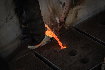 Odlewnia metalu mosiądzu huta