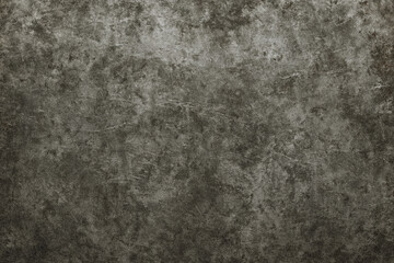 Industrial Grunge Concept. Dark Textured Concrete Wall With Rough Surface And Weathered Appearance