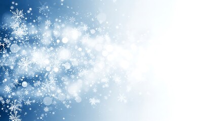 Fototapeta premium blue Christmas background