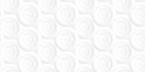 Texture 3 d background with abstract circles of different sizes, seamless pattern with waves. Pattern with white spirals, beautiful wallpapers for weddings.