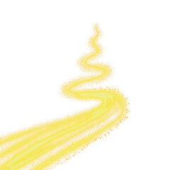 Abstract digital art featuring a smooth golden light flow on a black background. It represents energy, calmness, and warmth — perfect for modern design, wall decor, or inspirational artwork.