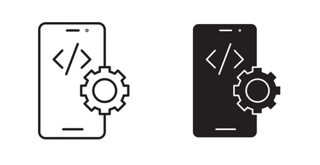 mobile app development icon