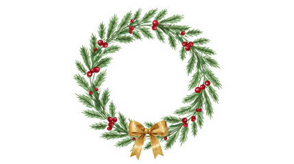 Watercolor Santa & Winter Accessories – Cute Holiday Clipart Collection