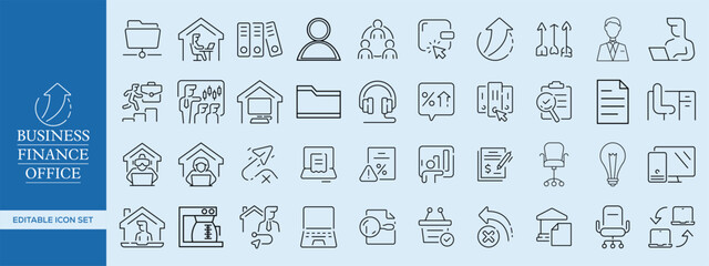 Professional Vector Icons for Business, Finance, Marketing, and Technology