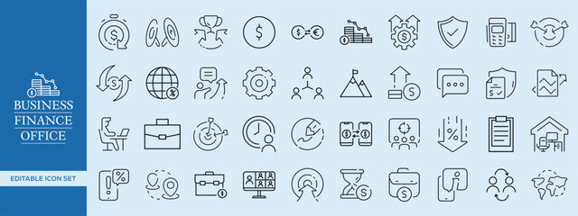 Professional Vector Icons for Business, Finance, Marketing, and Technology