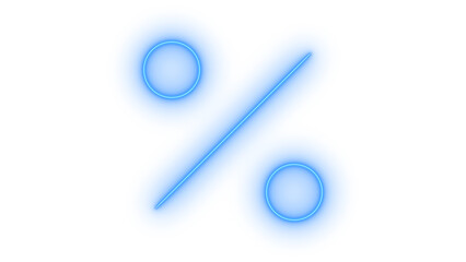 Stylized discount percentage symbol icon vector set. Outline stylized discount percentage symbol Icon on transparent background vector image.