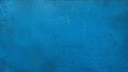 Fototapeta premium Azure Surface, Weathered Blue Texture Subtle Scratches and Faded Tones Create Depth.