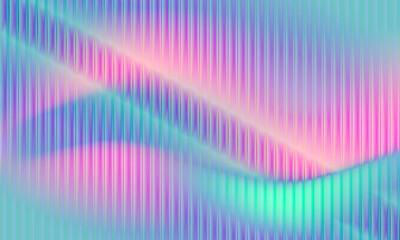 Pastel Neon Abstract Stripes with Soft Pink Blue Gradient Light
