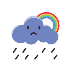 Weather forecast icons, colorful 3D weather icons, Weather icons isolated on white background.