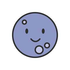 Weather forecast icons, colorful weather icons, Weather icons isolated on white background