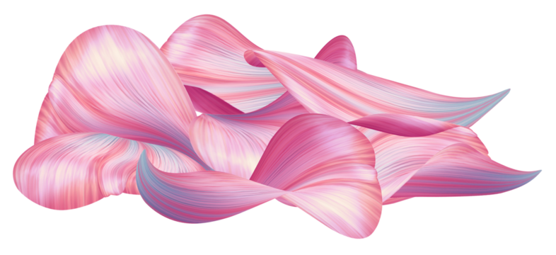 elegant layers of abstract petals forming a harmonious arrangement creating depth and texture, expressing sophistication and charm, ideal for artistic design elements