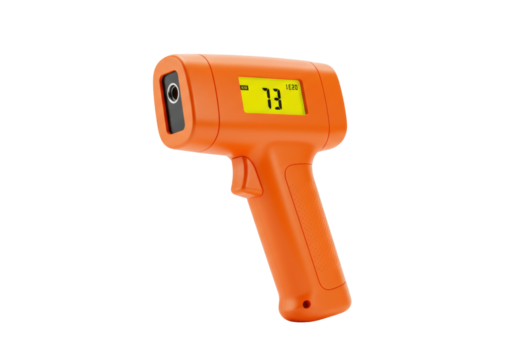 Isolated laser thermometer for accurate temperature measurement and industrial use
