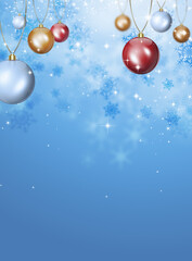 Christmas Holiday Balls Poster