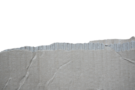 Card board paper element cutout