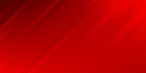 Obraz premium abstract red strip and dot background.