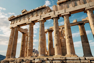 Obraz premium ancient greek temple
