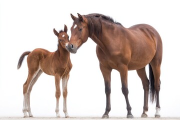 Fototapeta premium 馬の親子