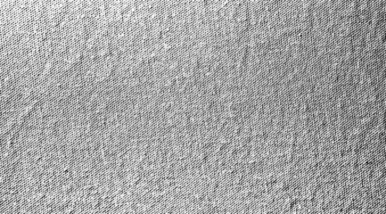 Detailed diagonal woven fabric texture with fine grain and soft wrinkles on a transparent background