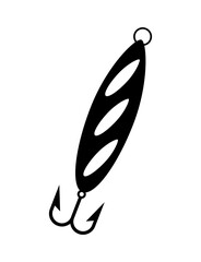 Fishing spoon. Fishing spoon for catching predatory fish at different times of the year. Winter fishing spoon.