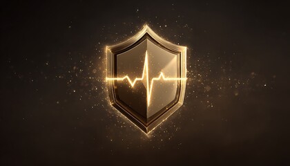 Health and shield bar mockup with animated pulsing fill on battle UI