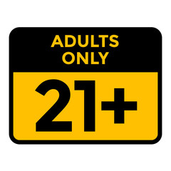 21+ symbol element yellow black png file transparent background