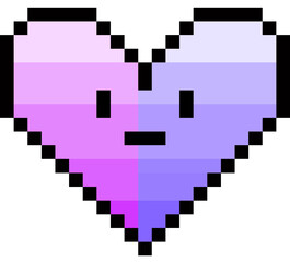 Heart Pixel Cute icon element 
