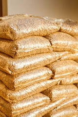 Warm house prepared with pellet heating system