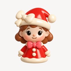 Fototapeta premium Cute festive character illustration.