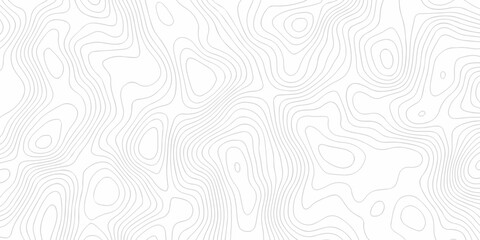 Minimal Lines Topographic contour lines grid map seamless pattern. Geographic mountain relief. Abstract lines background. Contour maps. illustration, Topo contour map design.