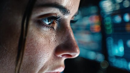 ai assistant predicting energy demand while human analyst reviews sustainability metrics, futuristic clean office. - Powered by Adobe