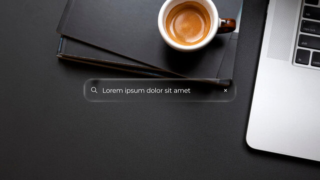 Liquid Glass Search Bar 1