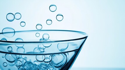 lucid. A refreshing glass of water with condensation, highlighting simplicity and purity. bar promotions, beverage menus, designed for product packaging and bar promotions, used by data analysts.