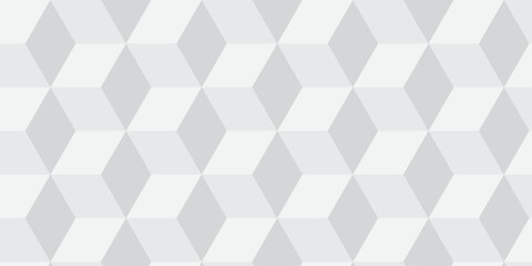 Fototapeta premium White geometric cube creative concept triangle overlap square technology background. digital cubes fabric and wallpaper grid block texture background. 
