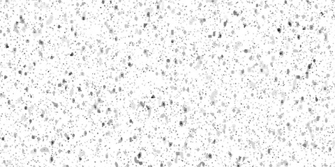 Terrazzo flooring interior grain vintage paint smooth design. Vector grunge dirty vintage wall overlay noise old wall black and white terrazzo granite floor structure distressed texture background.	
