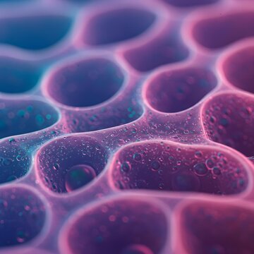 An Astonishing Macro Journey: Swirling, Translucent Organic Curves and Subtle Luminescent Gradients Blend to Create a Mystical, Digital Pseudomorph Dreamscape