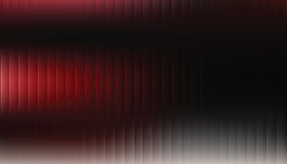 Abstract vertical stripes of deep red and black create a moody textured background with subtle light effects