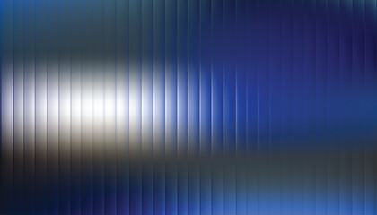 Abstract vertical ribbed texture with soft blue and white light creating a futuristic and modern background