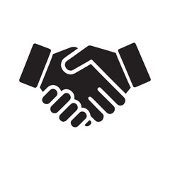 Obraz premium Symbol of agreement and trust two hands shaking firmly representing partnership collaboration and successful business deal conclusion