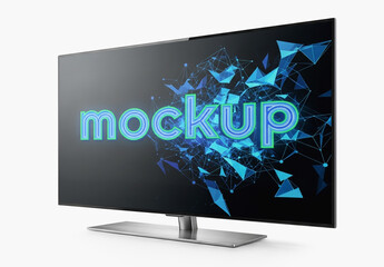 Smart TV Screen Mockup