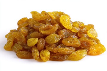 Jumbo Raisins. Large Golden Yellow Raisins, Sweet and Traditional Grape Ingredient