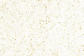 Golden Radial Halftone Dots Abstract Background, abstract background with colorful dots, Abstract vintage grunge background texture pattern with blue halftone polka dot seamless vector, 