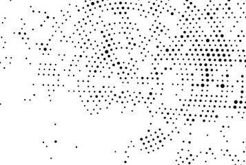 abstract background with dots, Retro halftone dot pattern abstract vector background, Abstract grunge halftone dot pattern vector overly , Halftone dots abstract geometric pattern vector for backgroun
