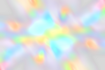 Abstract colorful bokeh lights background with soft focus effect isolated on transparent background